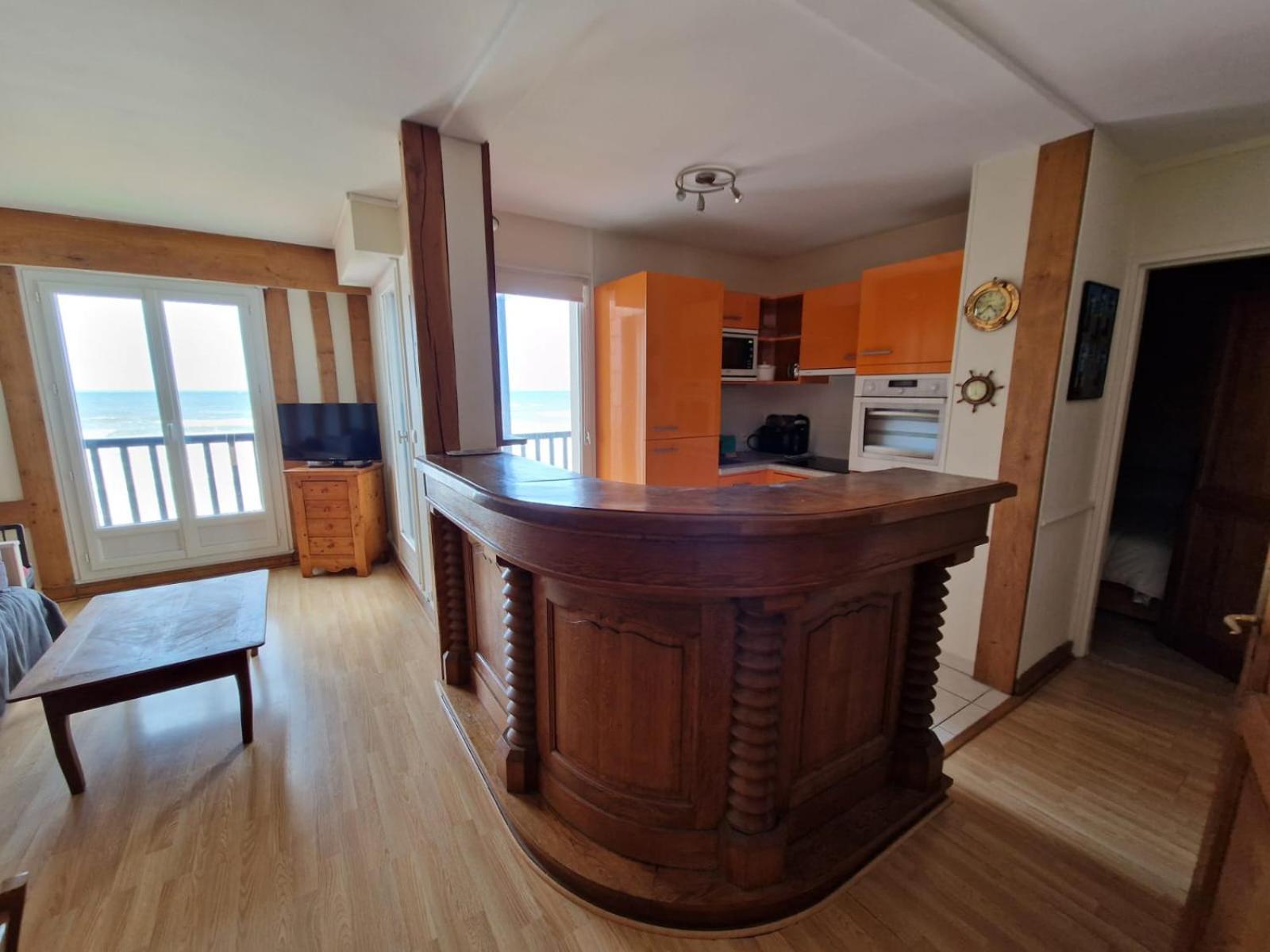 Appartement Vue Mer Cabourg Bagian luar foto