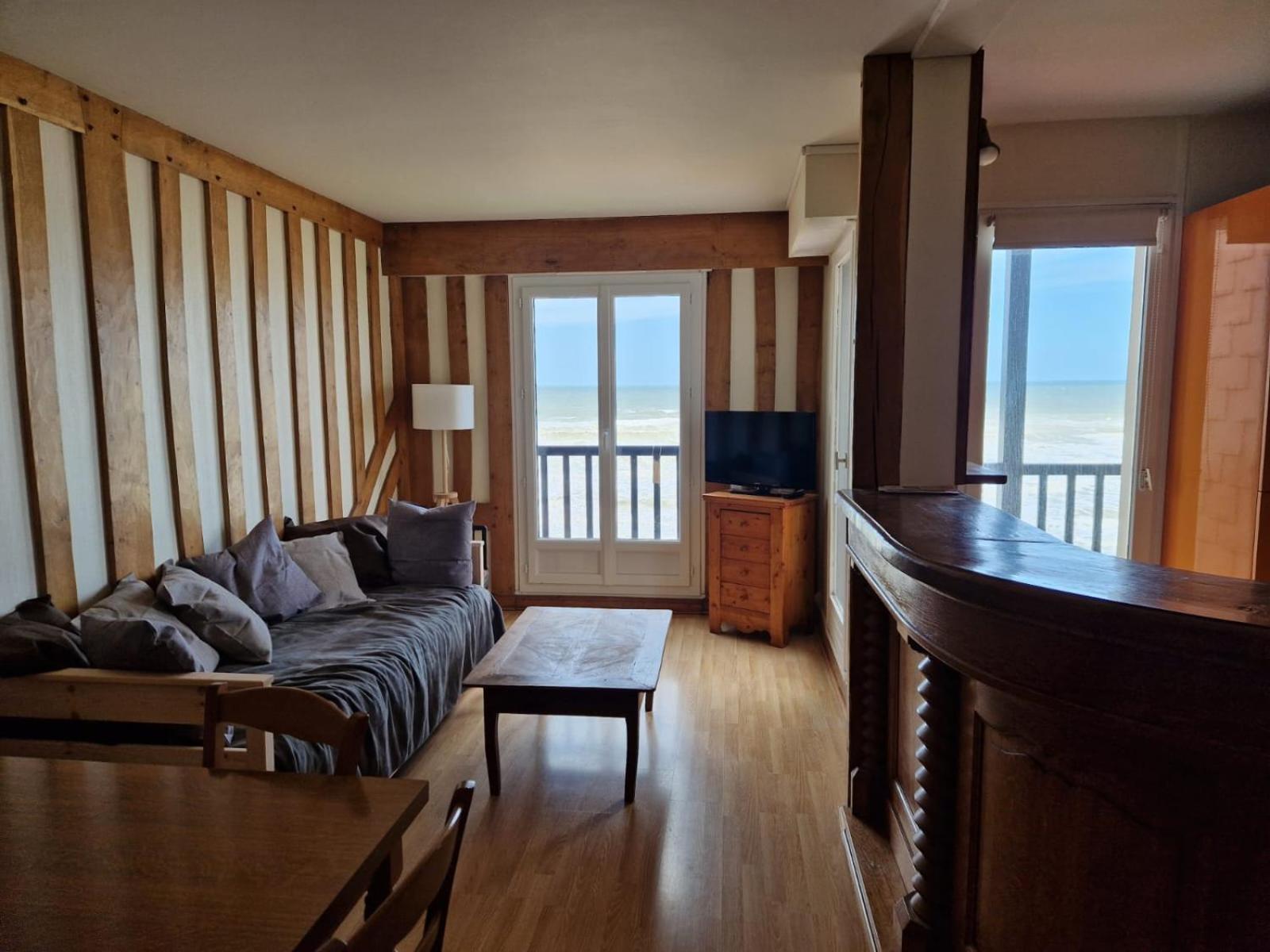 Appartement Vue Mer Cabourg Bagian luar foto
